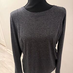 Calvin Klein Charcoal Long Sleeve Top